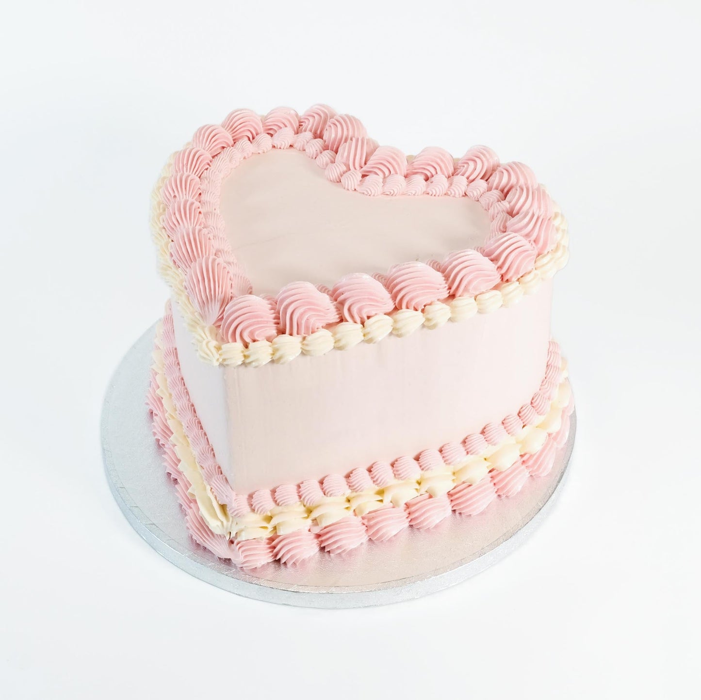 Frilly Heart Cake