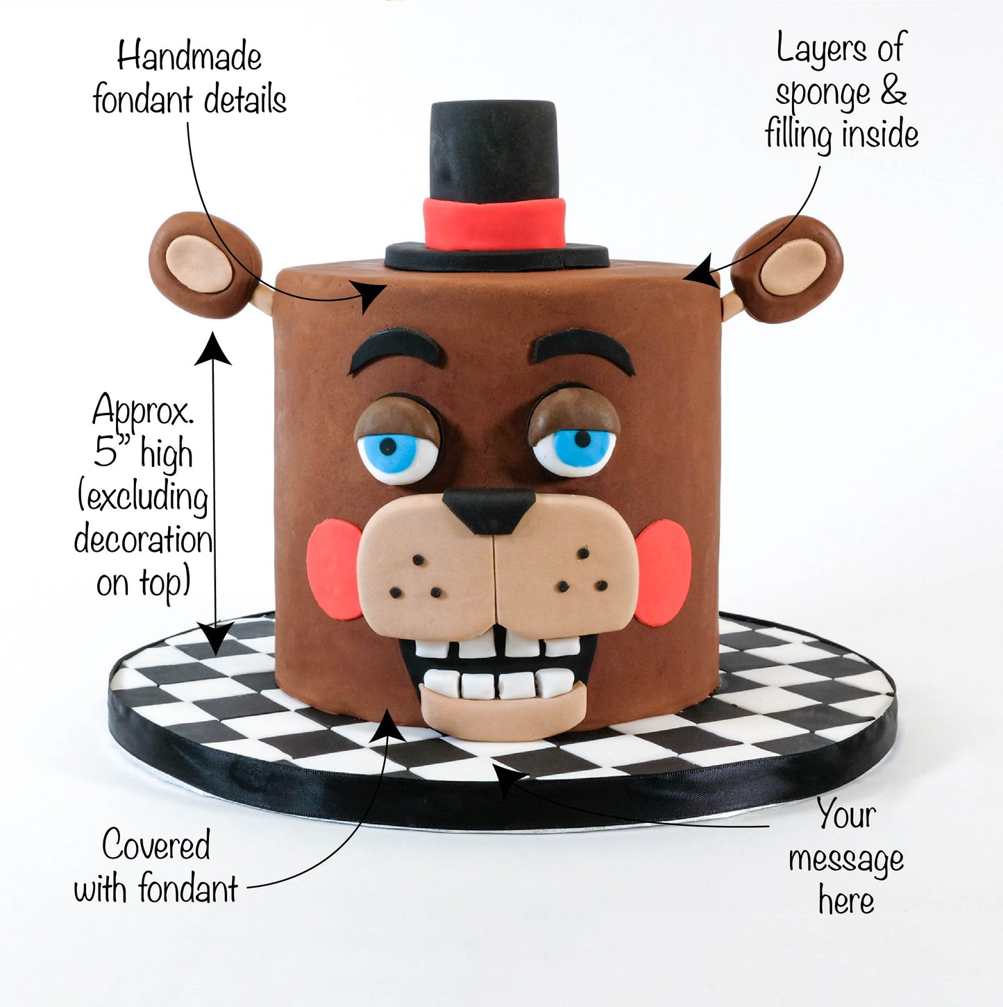 Five Nights at Freddy's Cake