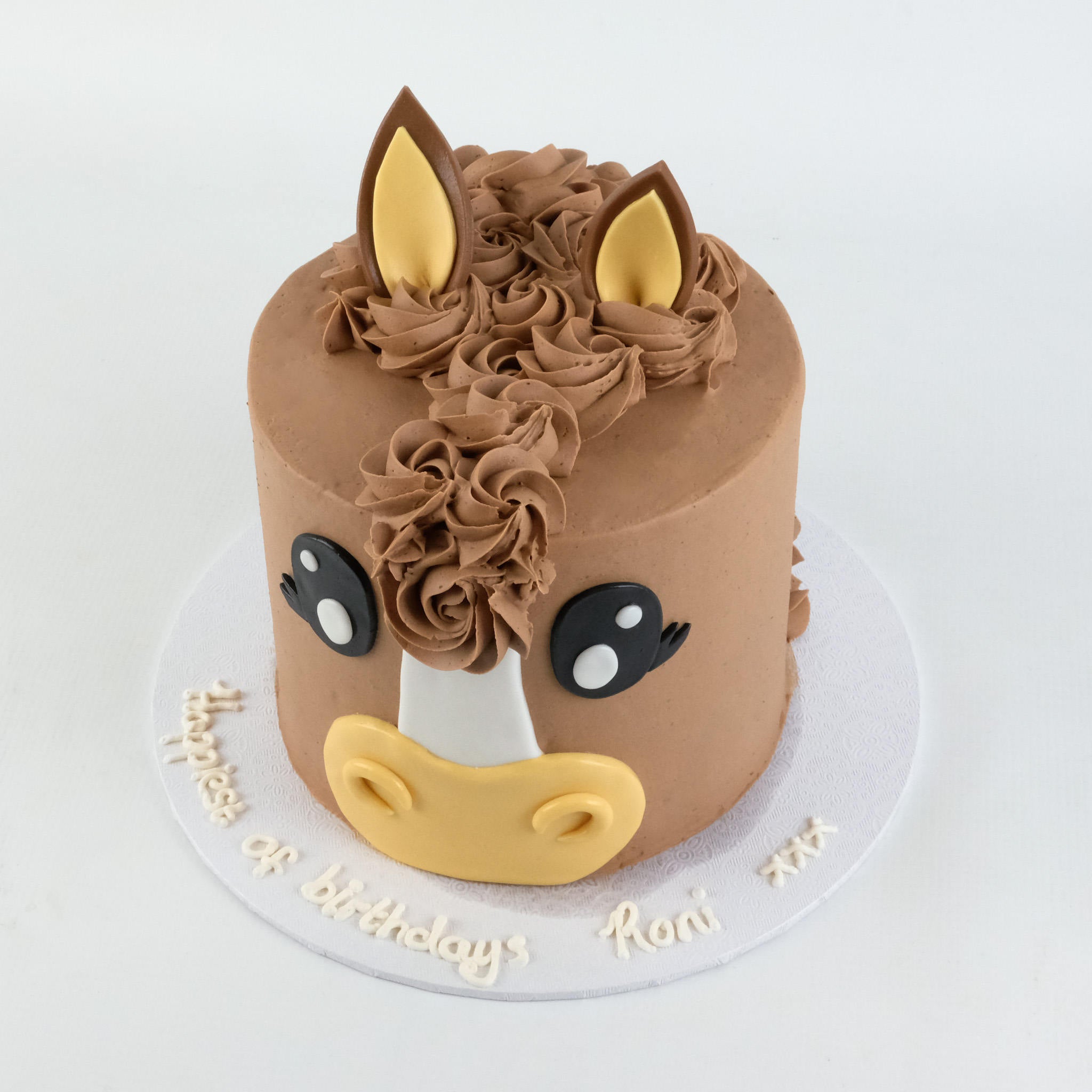 Easy Horse Birthday Cake Recipe and Photo