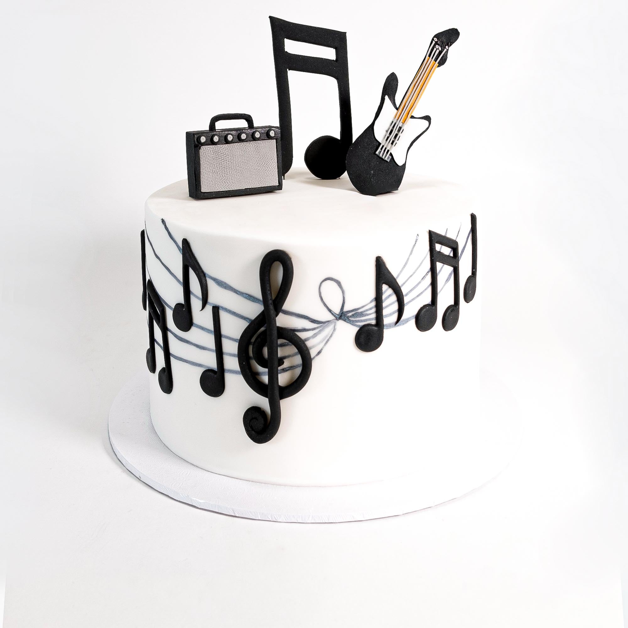 Music Piano Happy Birthday Cake Toppers Black Kuwait | Ubuy