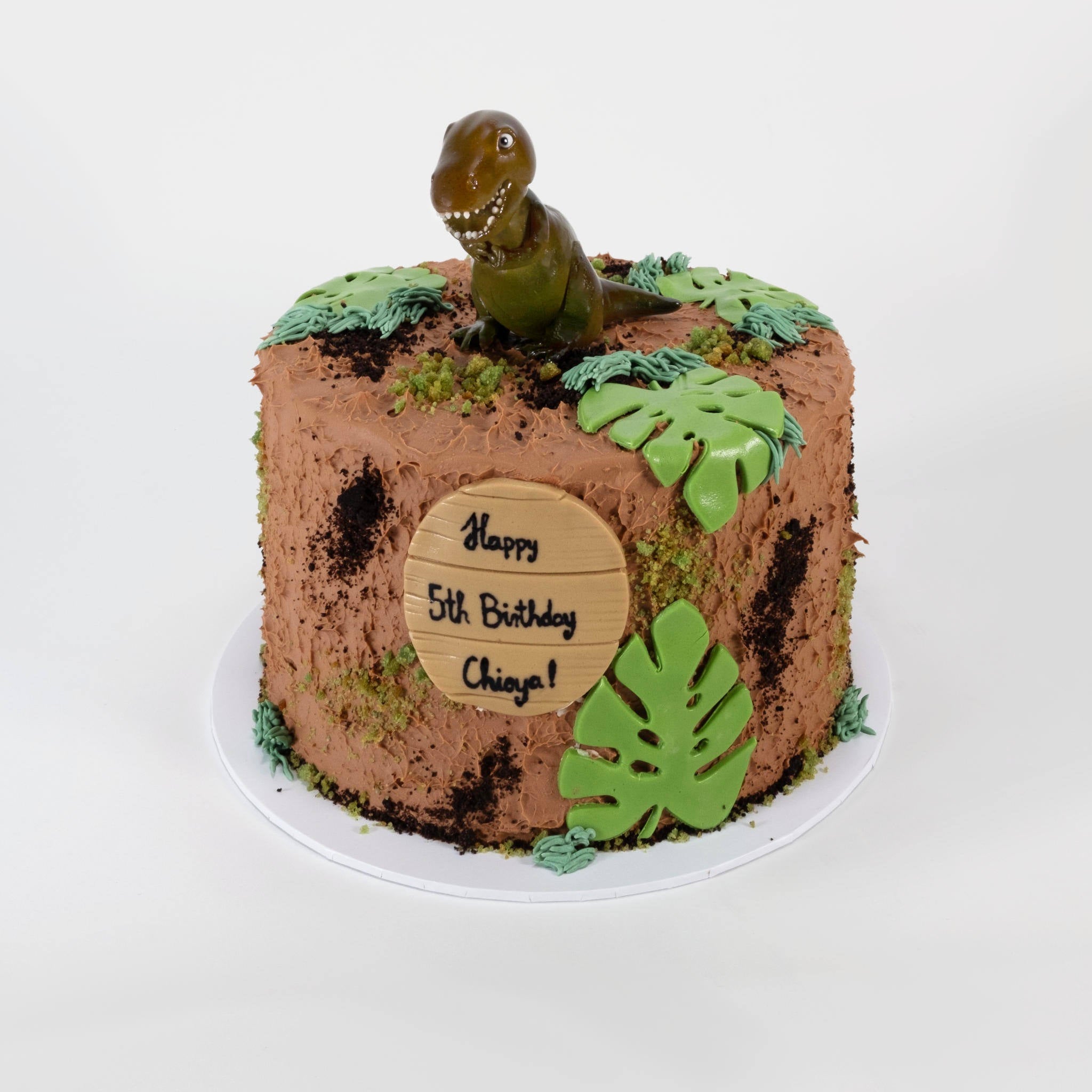 Easy Dinosaur Birthday Cake - Party Ideas | Party Printables Blog