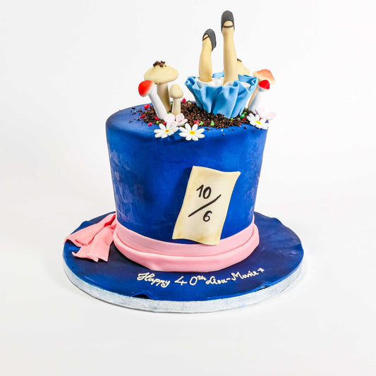 'Free From' Alice in Wonderland Cake