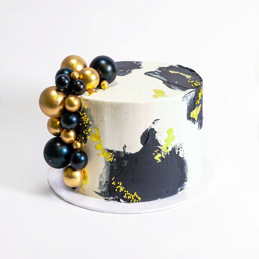 Black & Gold Cake