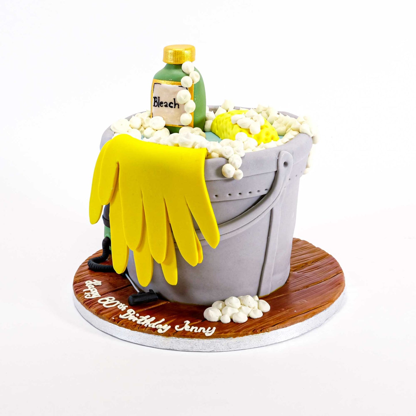 'Free From' Cleaning bucket Cake