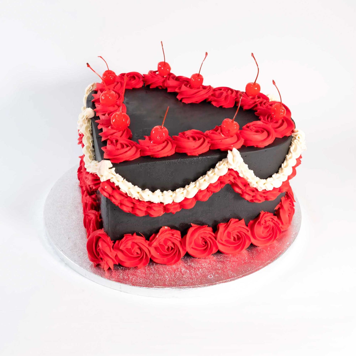 Halloween Heart Cake