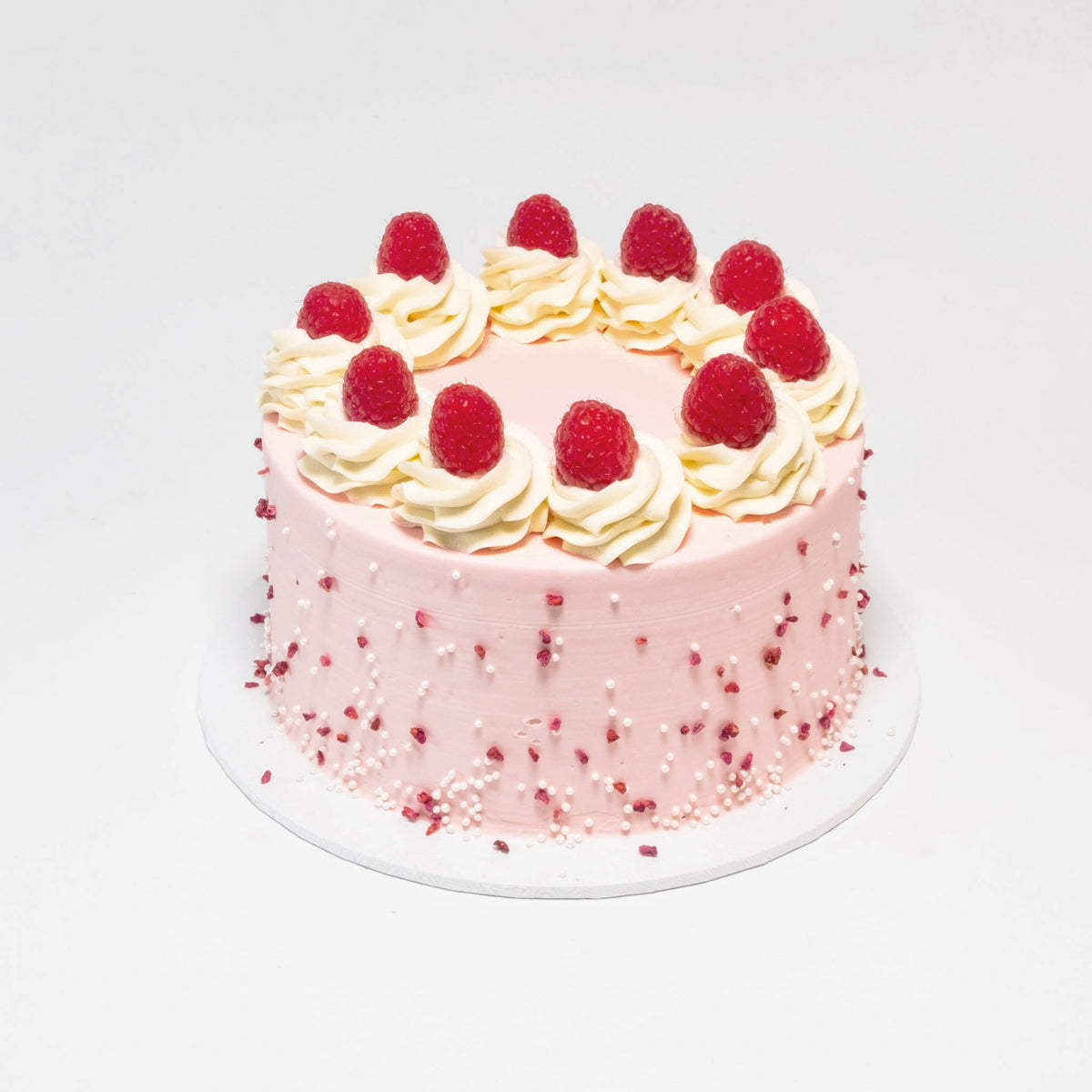 Raspberry and White Chocolate Cake Delivery in Sussex | Harry Batten