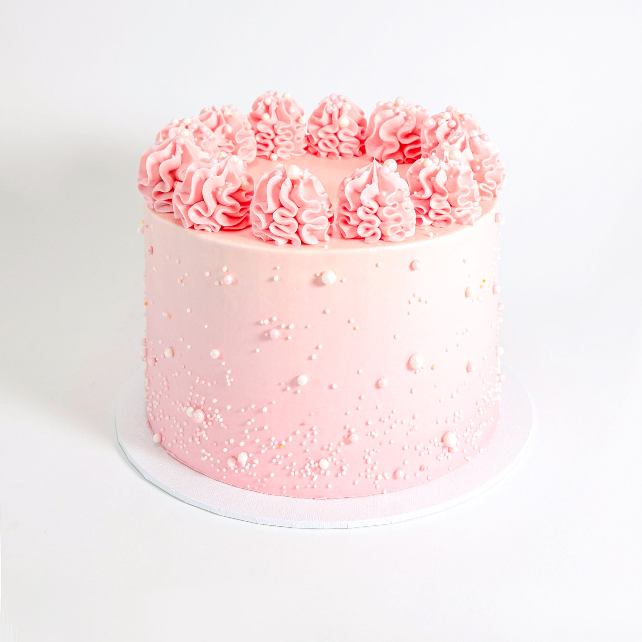 Rose Flower Birthday Cake (1.5kg) | M Cake Factory