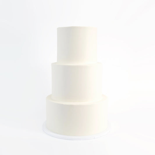 Smooth Wedding Cake