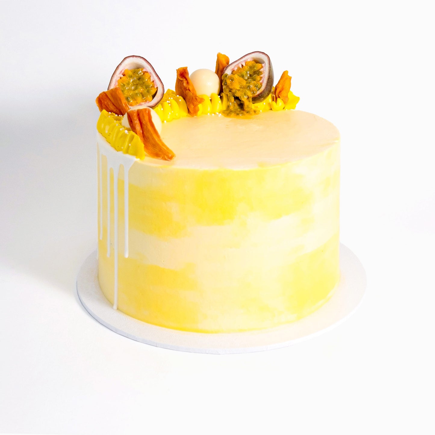 White Chocolate Passionfruit Cake