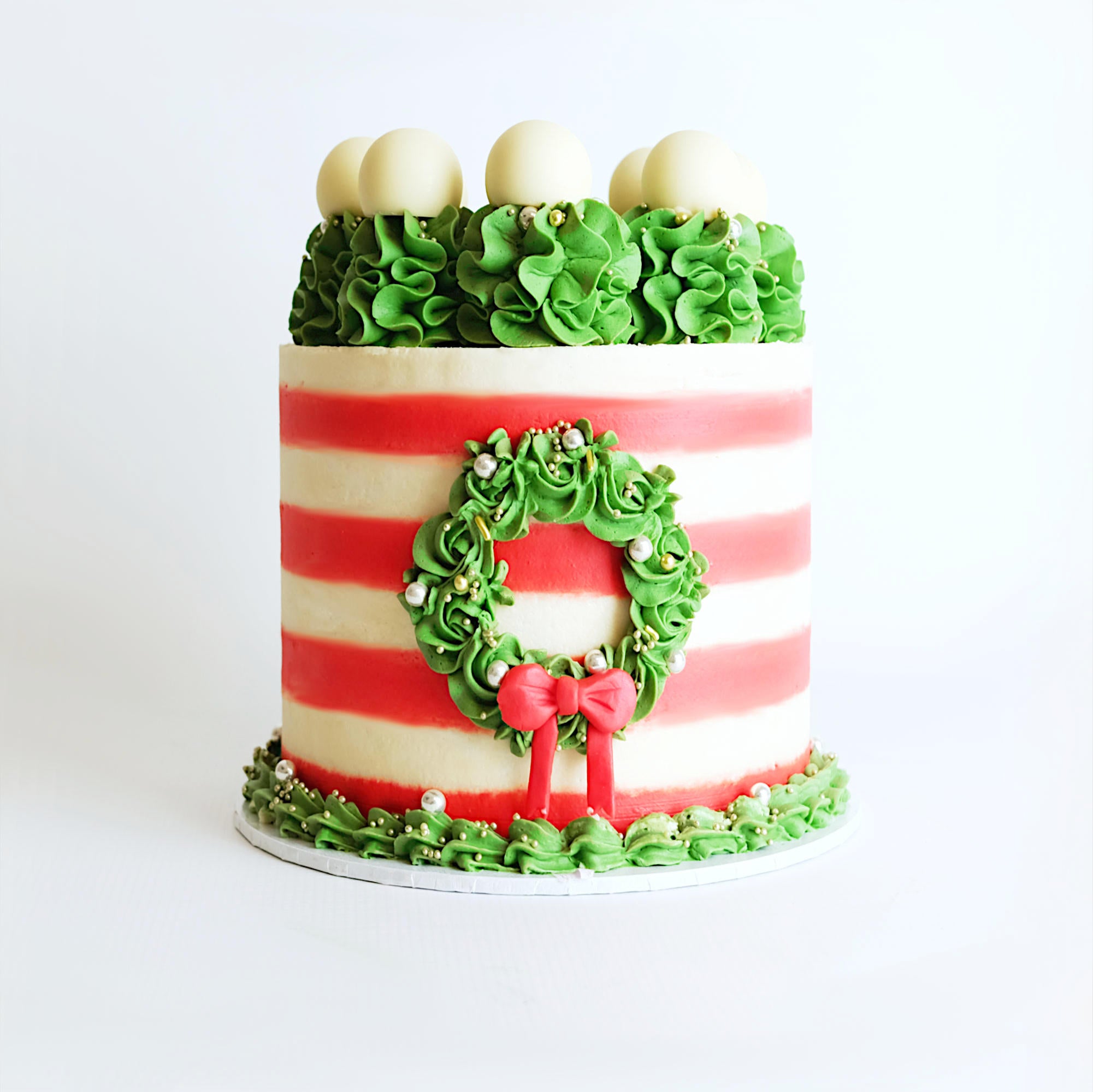 Vintage 1970s Santa Christmas Cake Decorations – Pineapple Retro