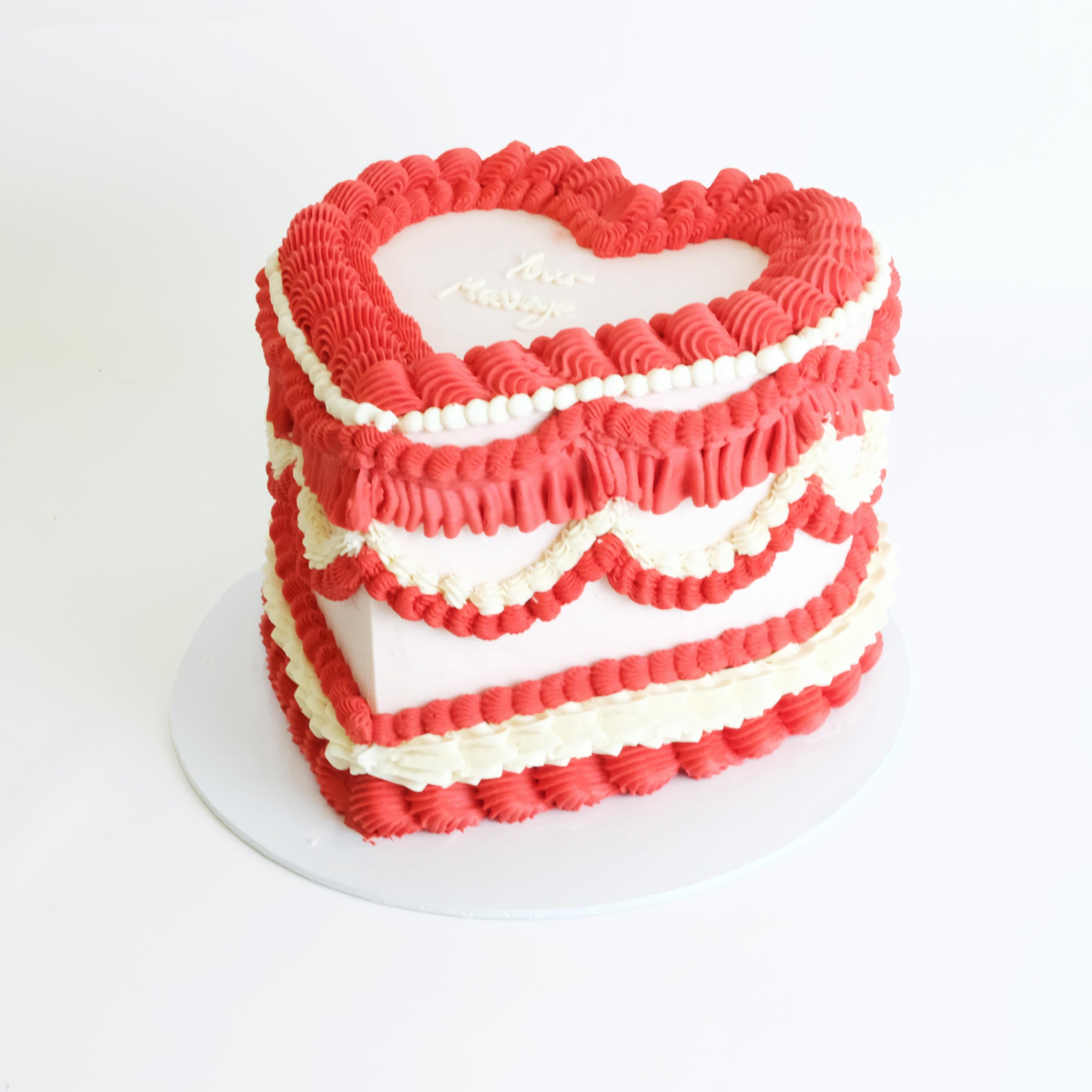 Heart cake Recipe by Kirti Verma - Cookpad